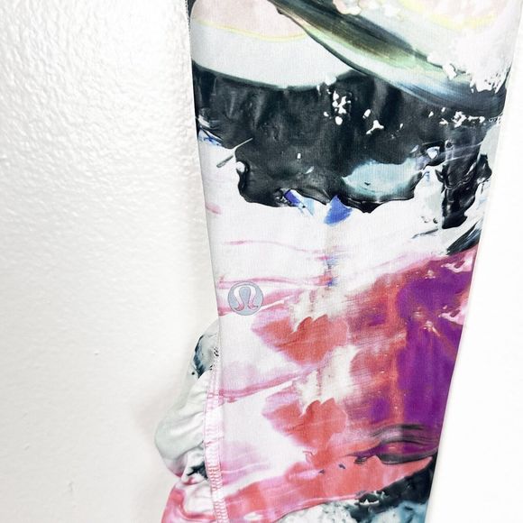 LULULEMON Speed Tight III Full Luxtreme Pigment Wave Regal Women's Legging Sz 10 - Picture 10 of 12